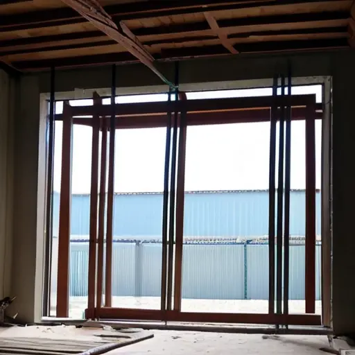 Защита проемов от осадков при строительстве