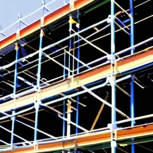 Строительные леса: требования безопасности