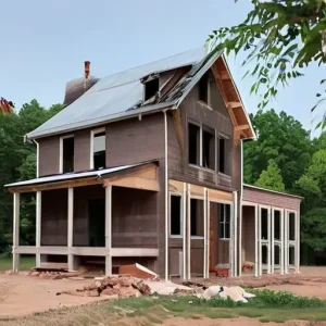 Консервация недостроенного дома
