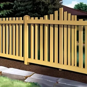 Строительство забора: фундамент и стойки