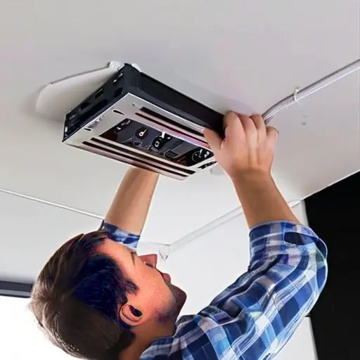 Электропроводка под натяжным потолком: правила монтажа