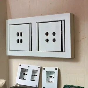 Установка розеток и выключателей в гипсокартон