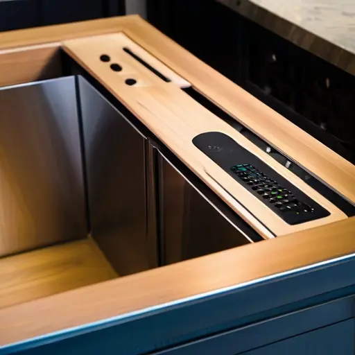 Установка розеток в кухонный остров: скрытые и выдвижные модели