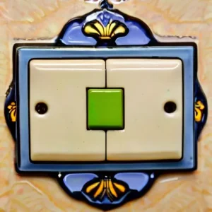 Электрика в стиле «Прованс»: выбор керамических выключателей