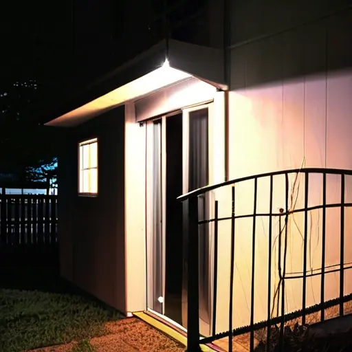 Освещение придомовой территории: датчики движения и фотореле