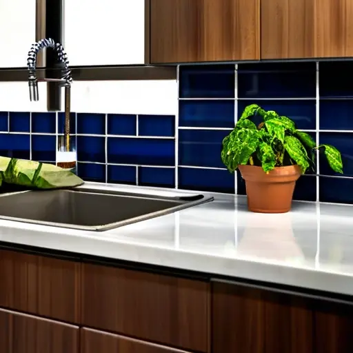 Установка розеток в кухонный фартук из стекла (скинали)