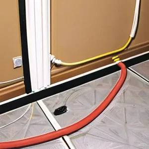 Особенности монтажа электропроводки в стяжке пола