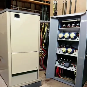 Как подключить генератор через перекидной рубильник (реверсивный)