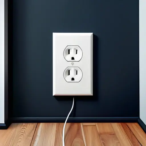 Электрика в стиле «Минимализм»: розетки в цвет стен