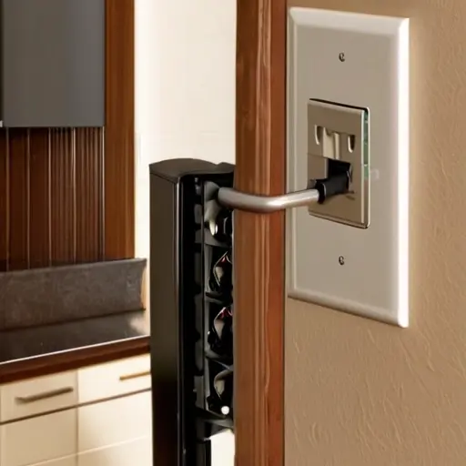 Особенности установки розеток за встраиваемой бытовой техникой