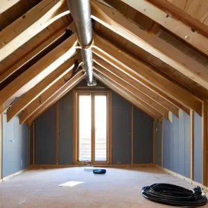 Особенности монтажа электропроводки на чердаке