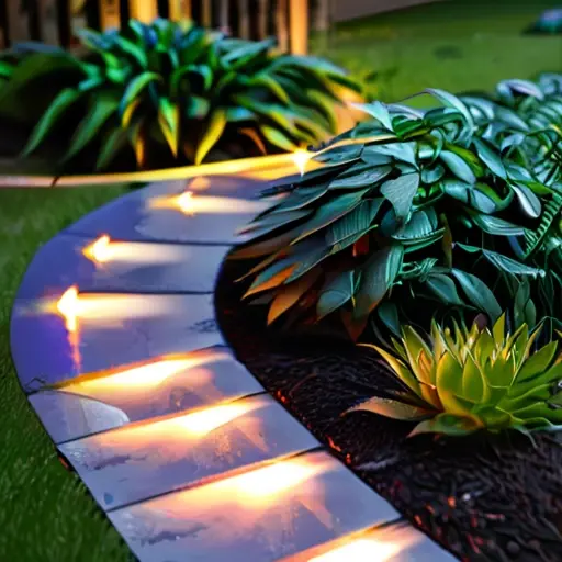 Освещение садовых дорожек: низковольтные системы 12В своими руками