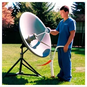 Как правильно сделать заземление для спутниковой тарелки