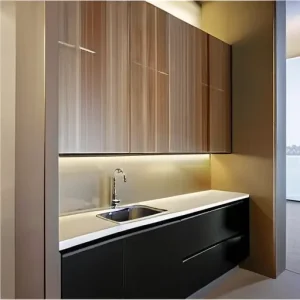 Освещение кухонных шкафов изнутри: бесконтактные выключатели